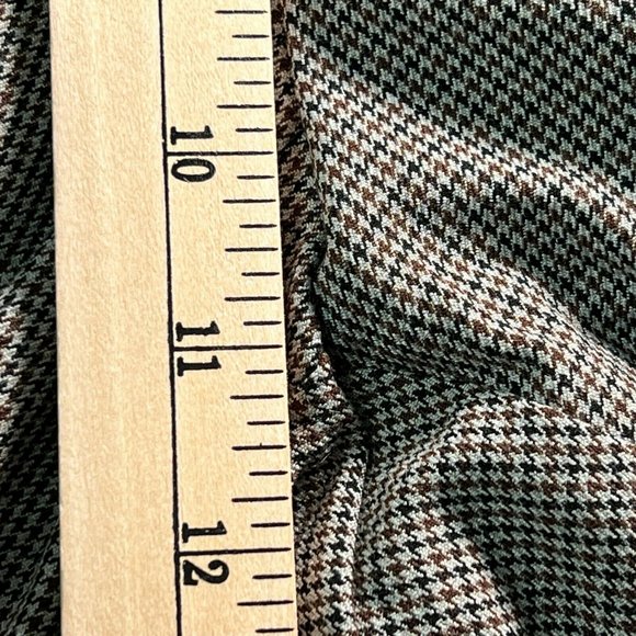 New Christopher & Banks Pants Womens 14 Houndstooth Tapered Mid Rise Sha… - Picture 8 of 9